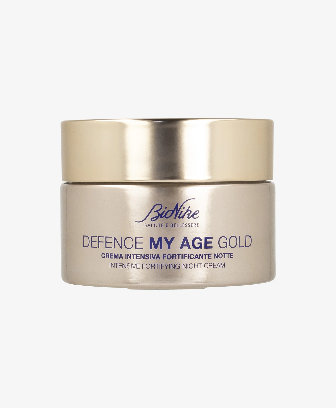 Crema Intensiva Fortificante Notte Defence My Age Gold BIONIKE