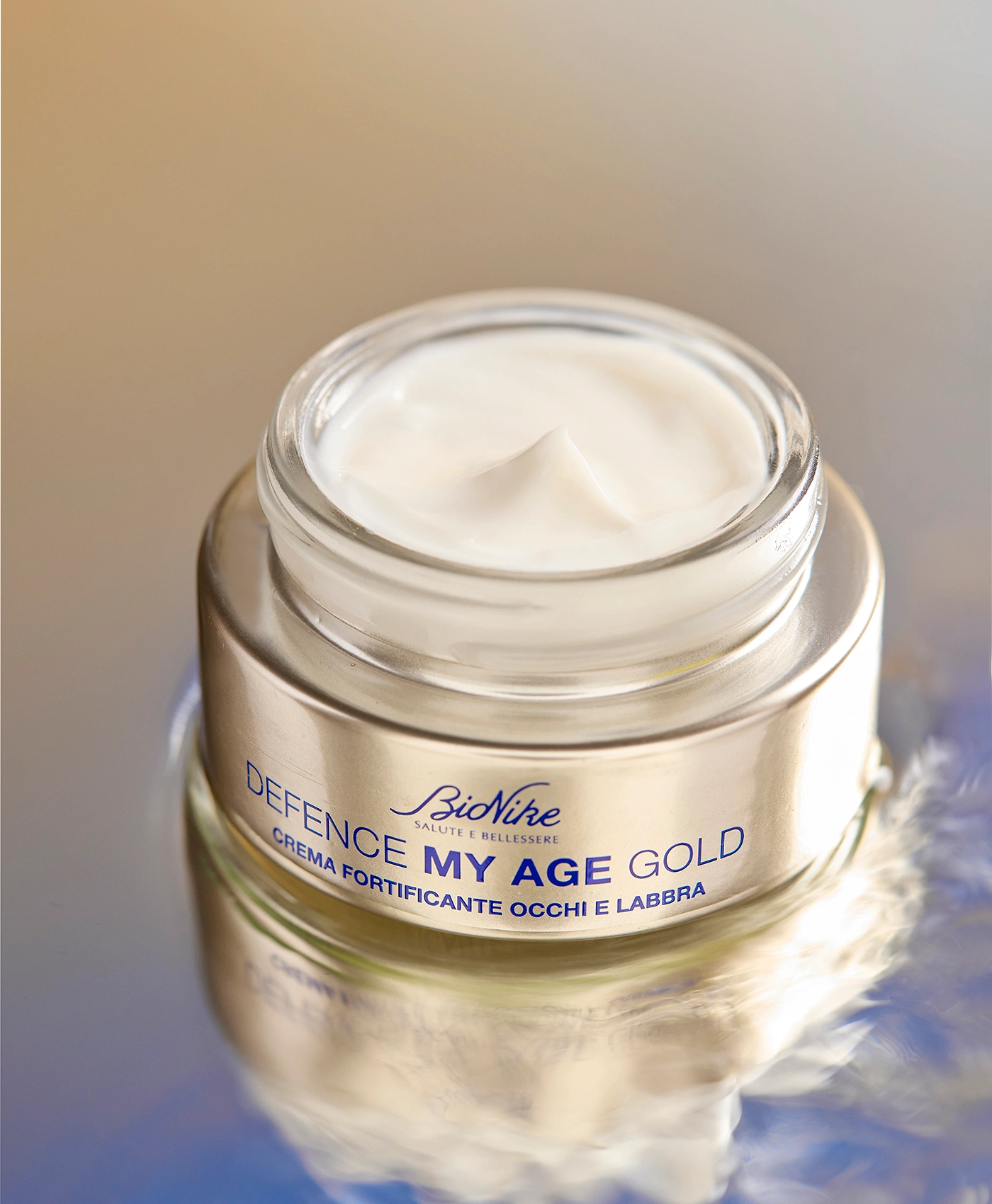 Crema Fortificante Occhi e Labbra Defence My Age Gold BIONIKE - immagine 2