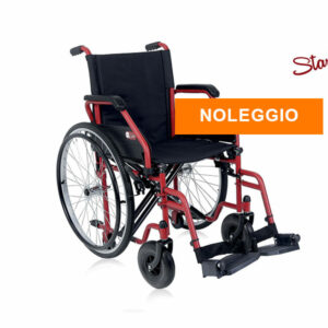 Carrozzina pieghevole ad autospinta Start 2 Moretti - <span class="orange">Noleggio</span>